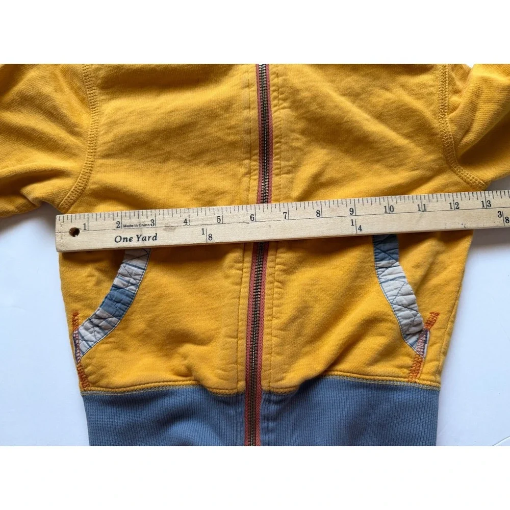 Matilda Jane Joanna Gaines Kids Mustard Yellow Zip Up Hoodie Sweatshirt Size 2/4